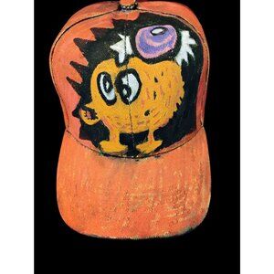 Q-bert custom hat by Browse strapback